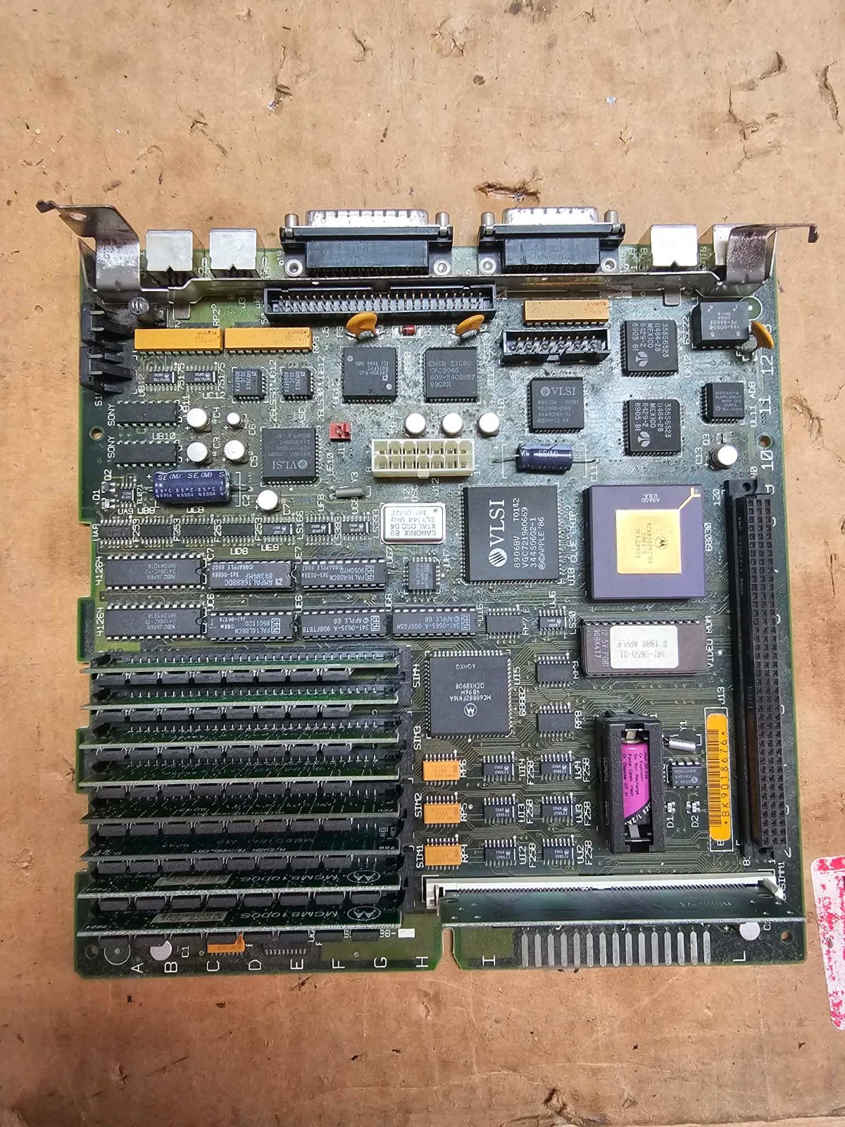 Rare Vintage Macintosh SE/30 Computer Motherboard 820-0260-10 Clean Tested Good