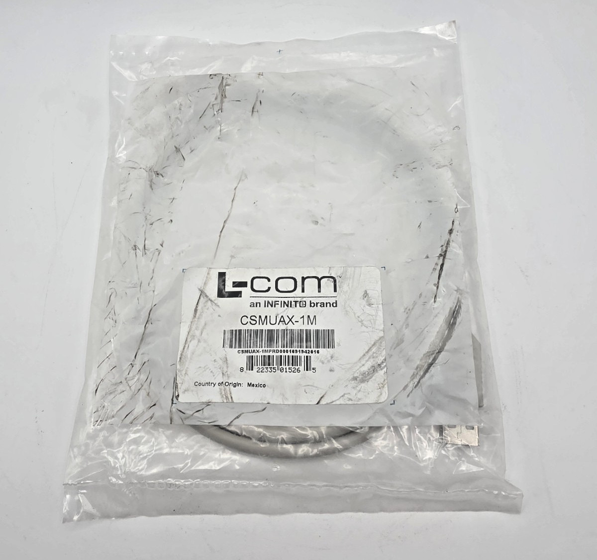 L-Com CSMUAX-1M USB Male to Female Extension Cable 1 Meter New
