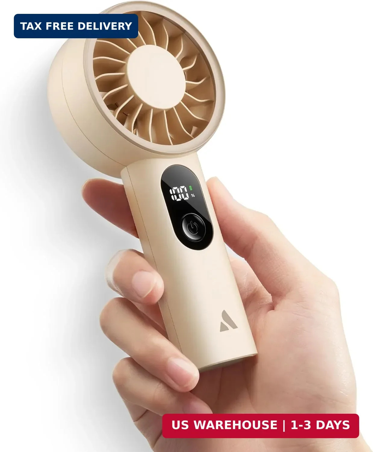 Portable Handheld Fan USB Rechargeable Mini Cooling Fan Travel Pocket