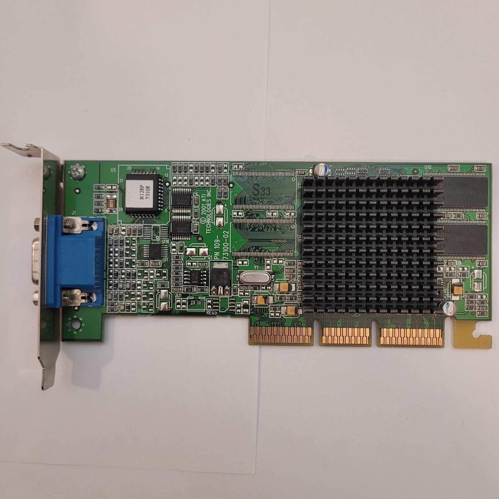Dell ATI Rage 128 Ultra 16MB AGP Video Graphics Card 2G823 109-73100-02 Gaming