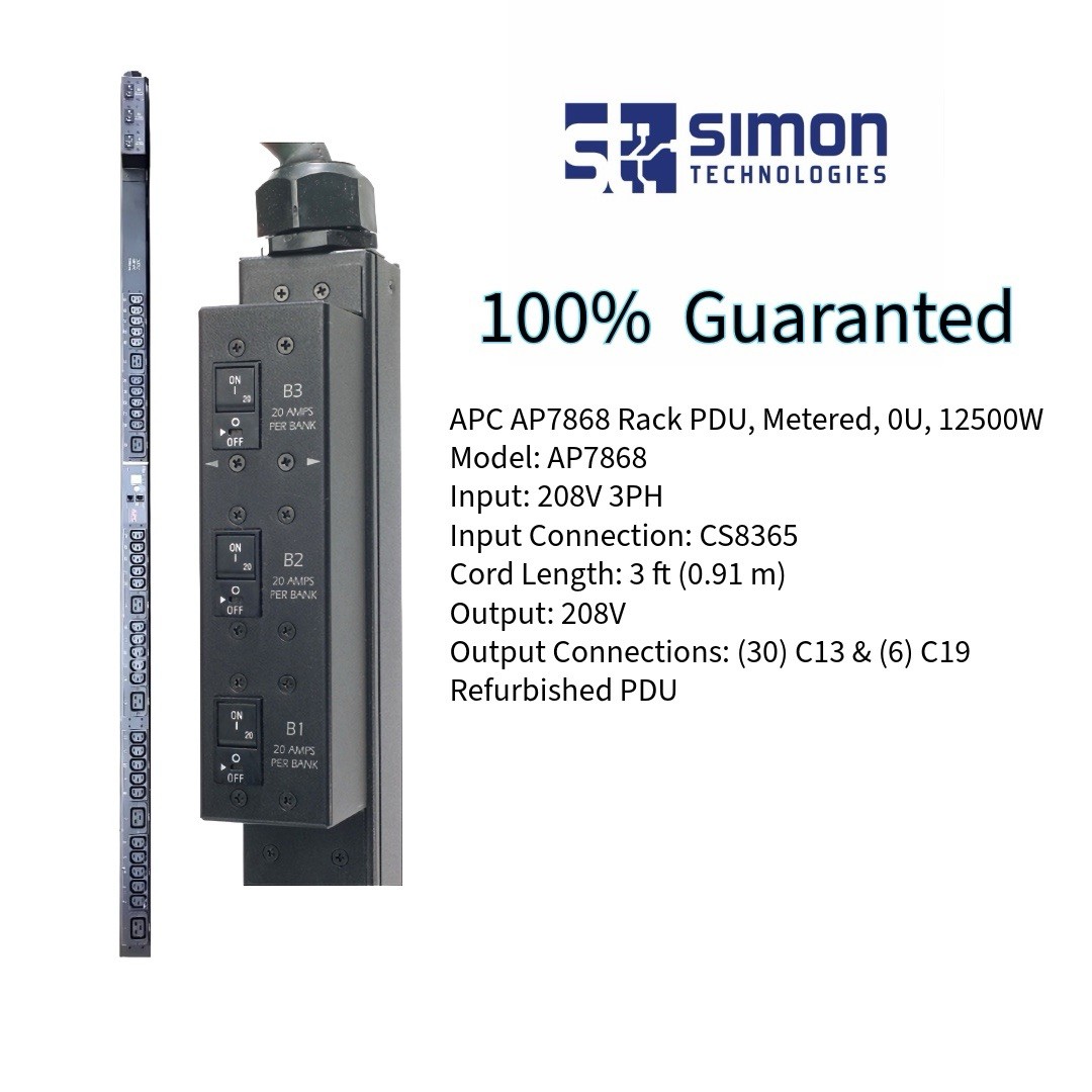 🔥PDU APC AP7868, Tested, 100% Guaranted 🔥