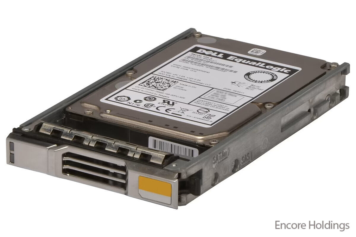 Dell EqualLogic 600 GB Hard Drive - 15000 RPM - 2.5 Inch - 12 Gbps - SAS G6C6C