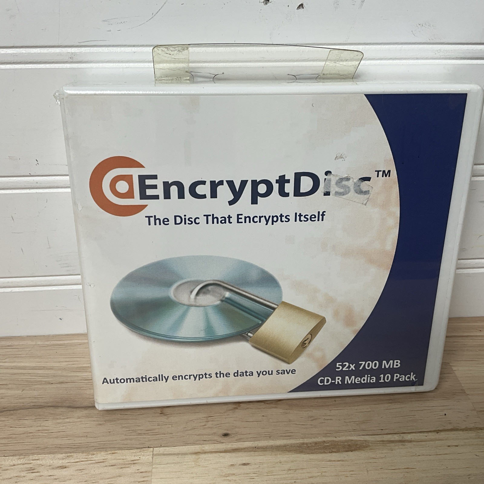 Rocky Mtn RAM ENCRYPTDISC CD-R  256-bit AES Encryption 52x 700MB SPEED 10 PACK
