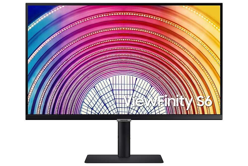 Samsung 27" ViewFinity S6 Series QHD Hi-Res Computer Monitor, 100Hz S27D606EAN