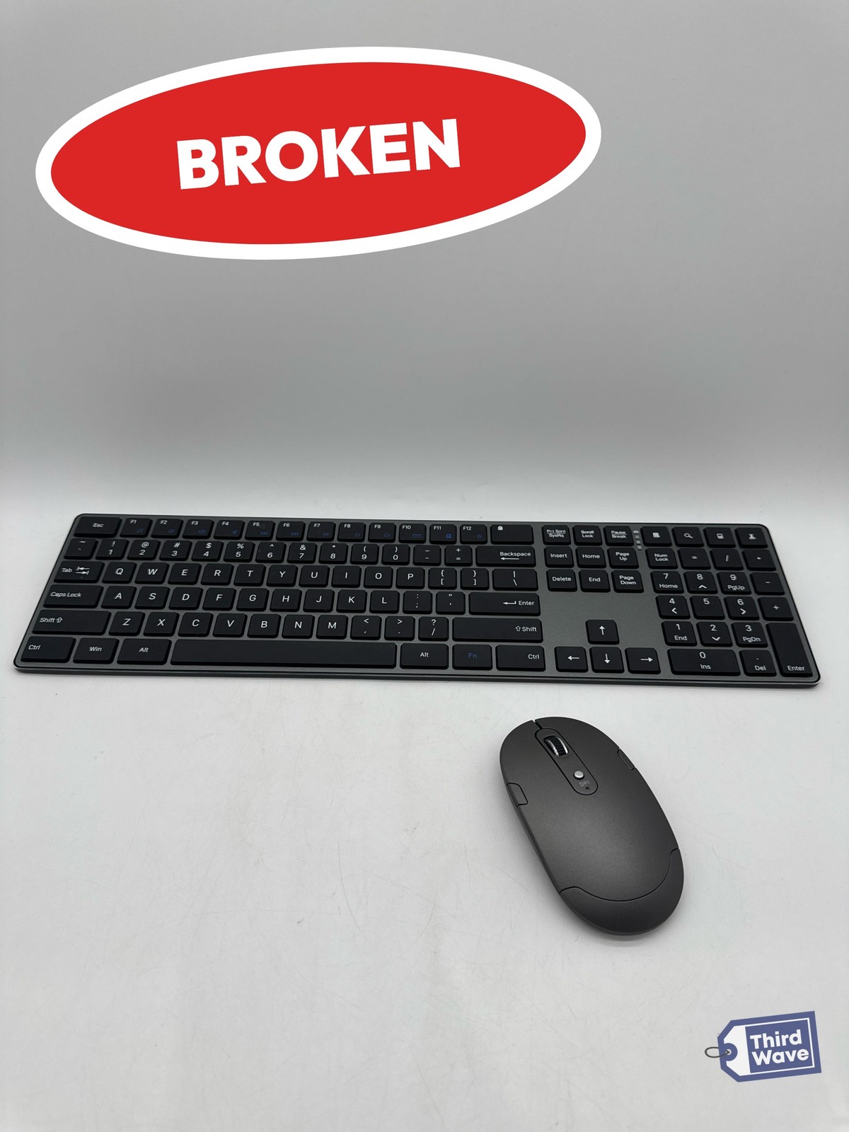 (BROKEN) Amazon Basics Ultra Premium Wireless Keyboard Mouse Combo