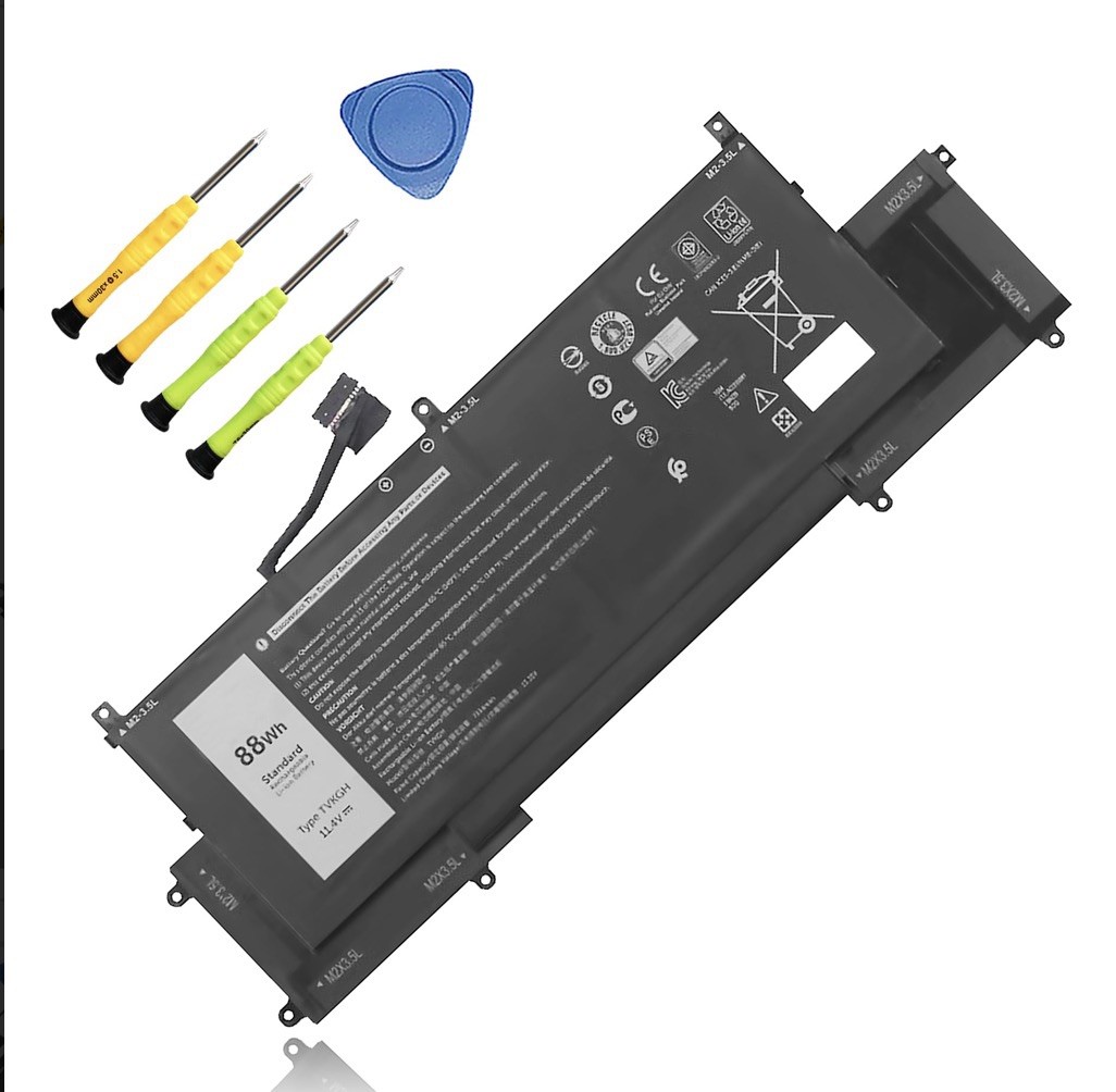 OEM Genuine 88WH TVKGH Battery For Dell Latitude 9510 9520 2-in-1 Series 89GNG
