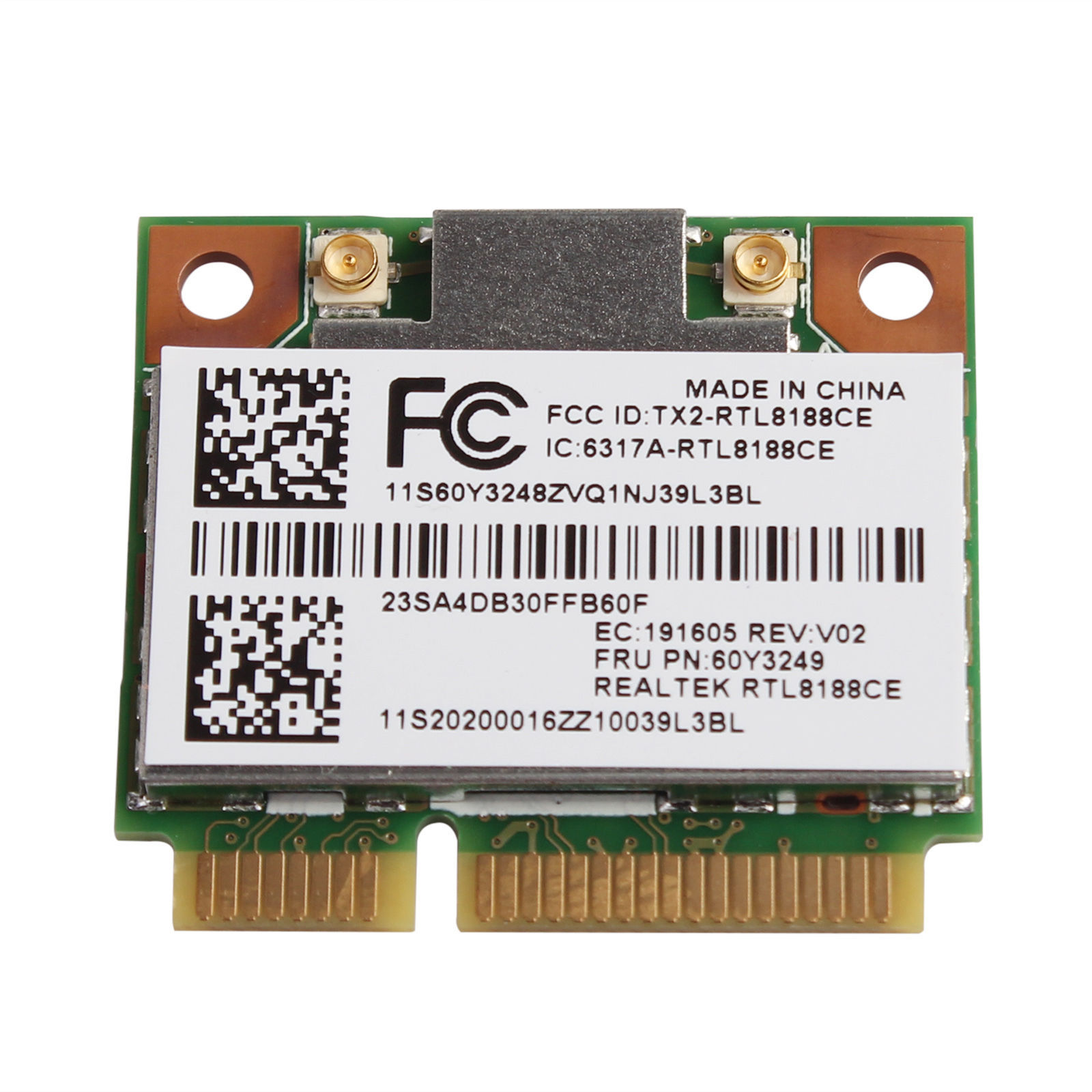 Realtek RTL8188CE 60Y3247 60Y3249 Wlan Card For E530 E535 E435 E420 E325 X230 US