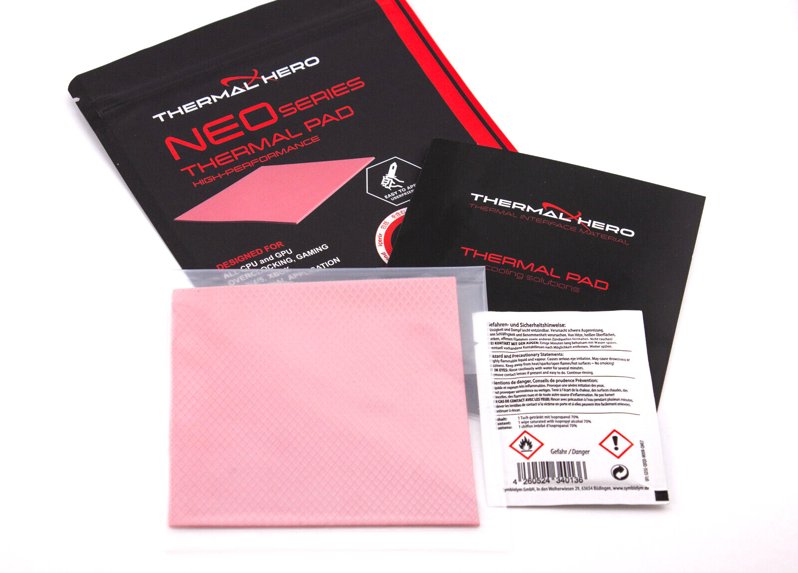THERMAL HERO NEO Thermal Pad | 100x100x2.0mm | GPU RAM - for PS4/PS5 Xbox®