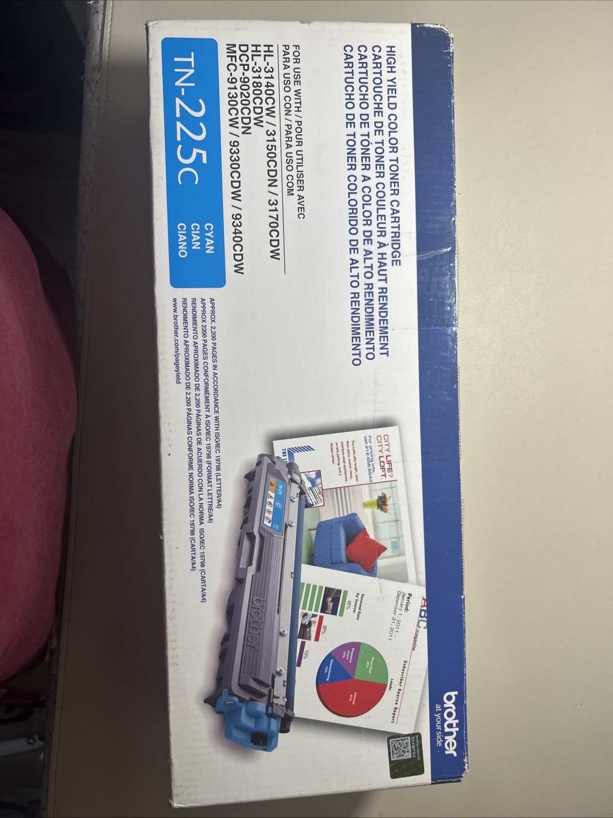 HIGH Yield Color Toner Cartridge 