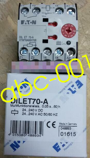 1PCS New Eaton Moeller DILET70-A DILET70A In Box 0.05...60h Brand