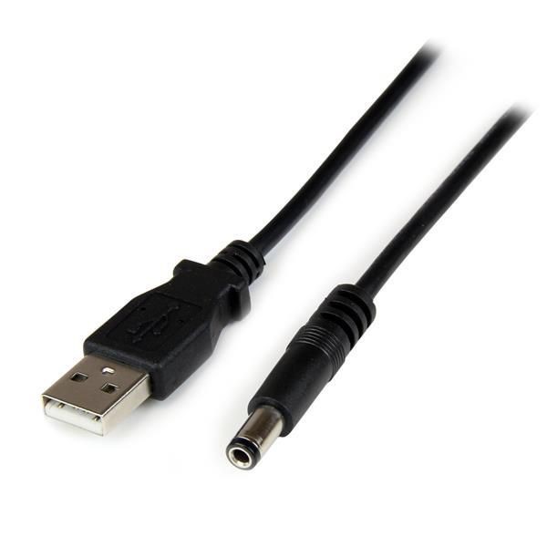 StarTech.com USB2TYPES1M 1M USB TO 5V DC POWER CABLE to 5.5mm Power Cable - ~E~