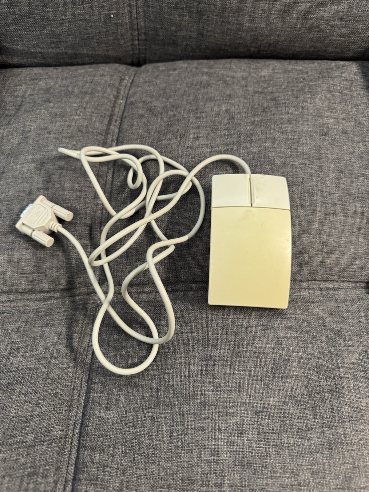 Vintage Logitech Model M-MD14 - 2  Two Button Mechanical Ball Mouse