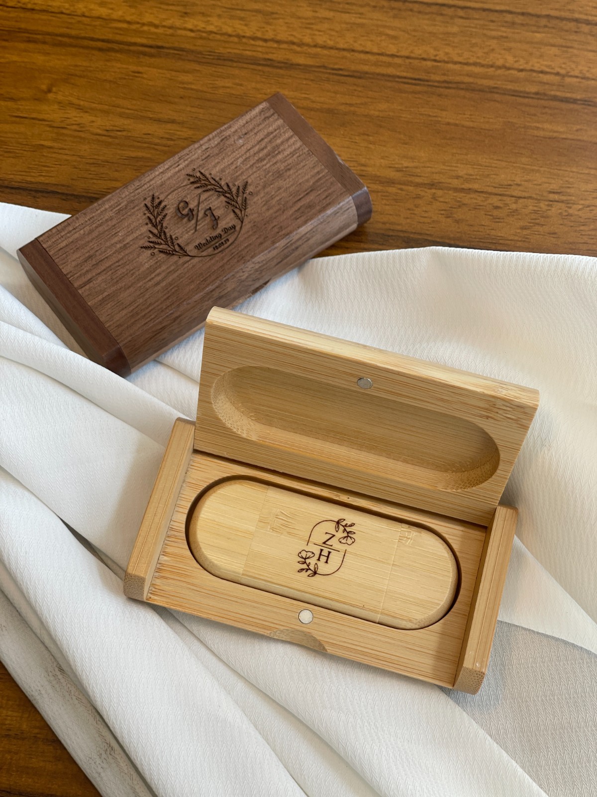 Custom Personalized Logo Wooden TYPE-C 2 in 1 USB 3.0 16GB-128GB USB FLASH DRIVE
