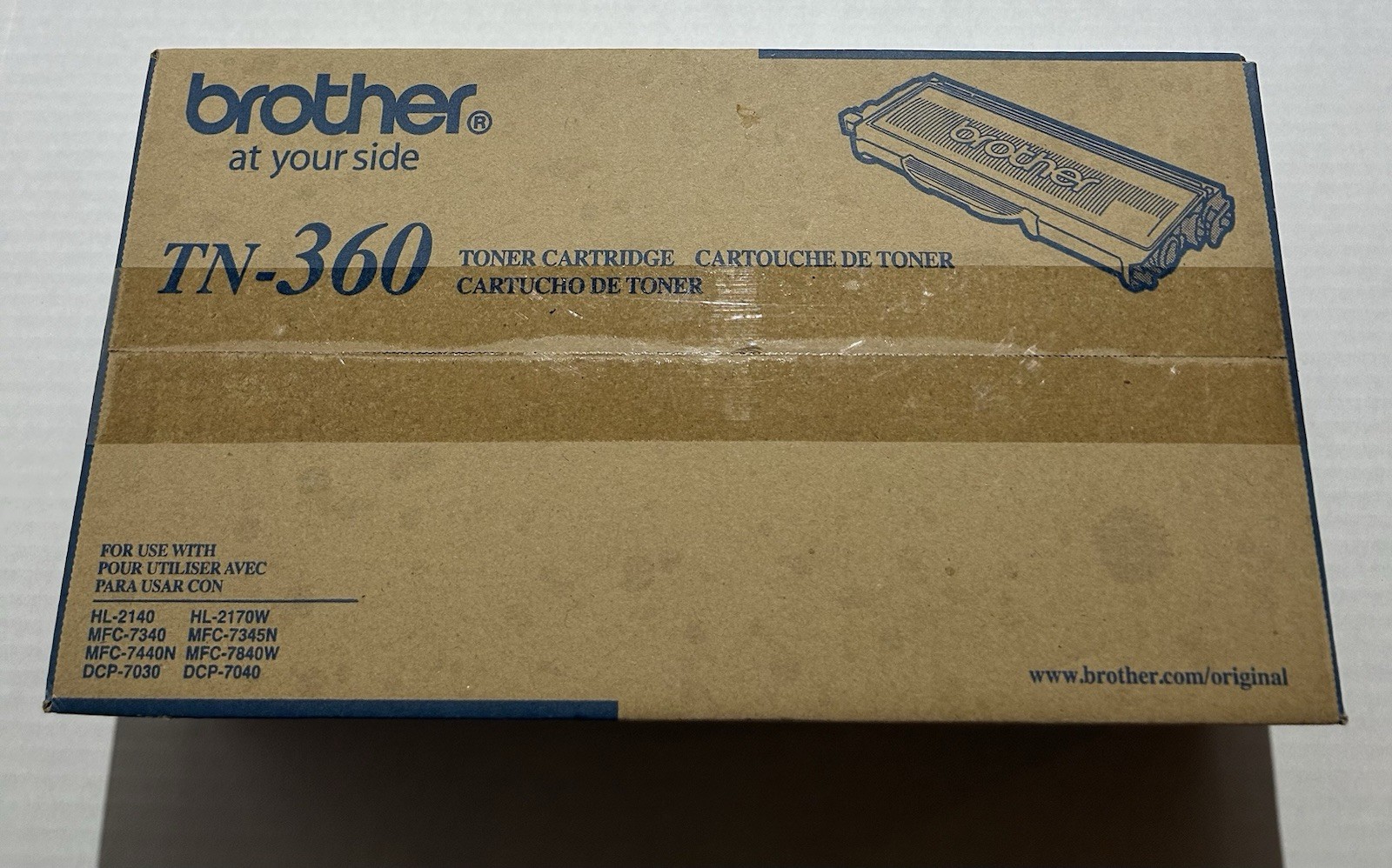 *Genuine* Brother TN-360 High Yield Toner Cartridge - Black