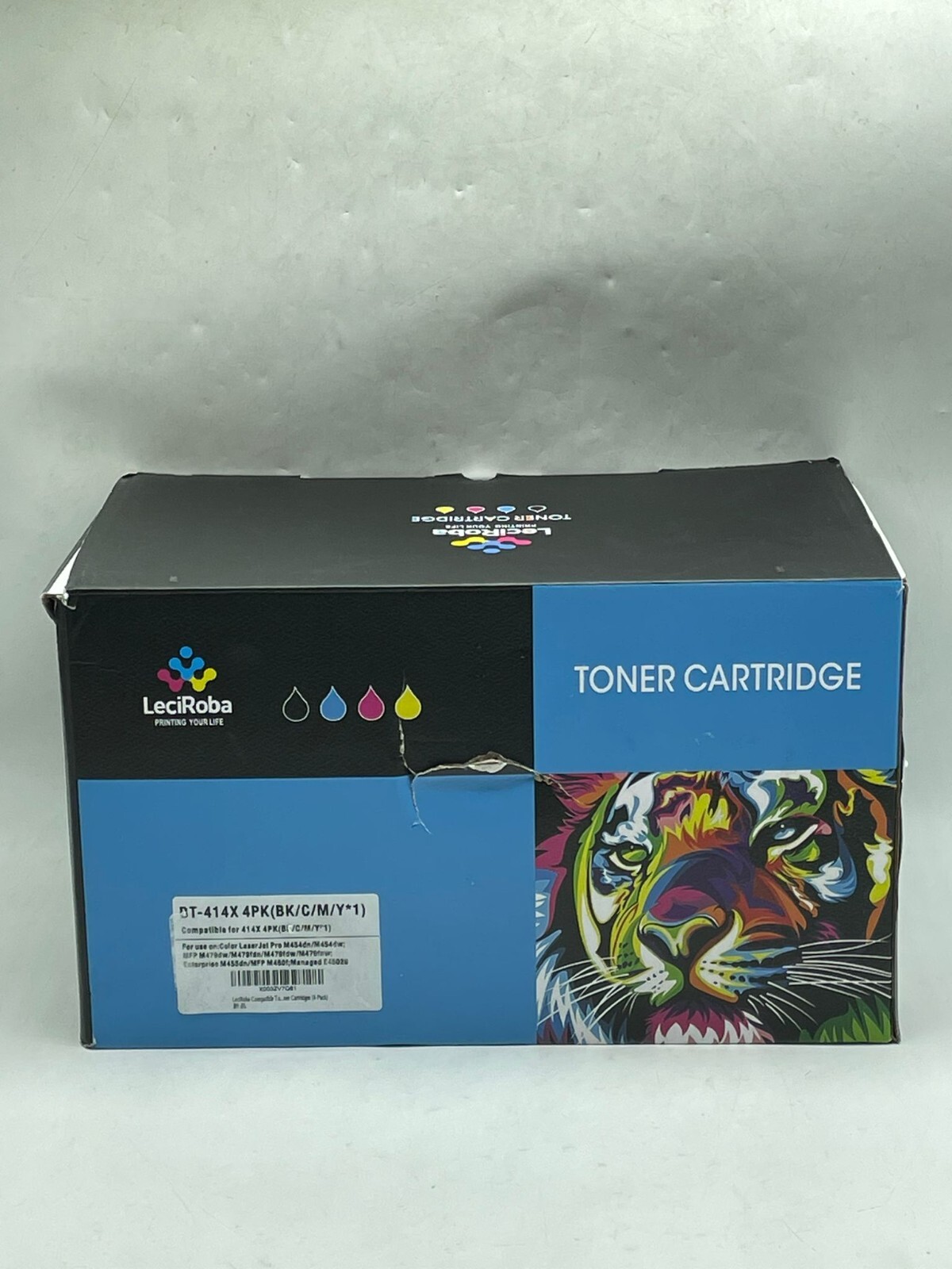 LeciRoba 414X 4 Packs Toner Cartridges Replacement for HP 414X W2020X W2021X W20