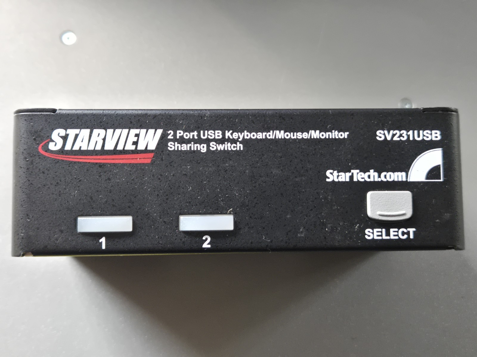 StarTech Starview 2 Port USB KVM Switch with Audio & USB 2.0 Hub SV231USB