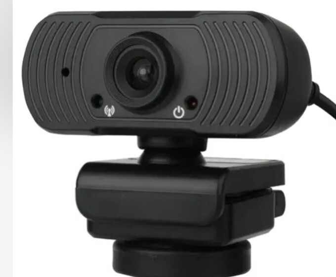 Vivitar Digital Clip-On Web Camera Virtual Meeting Optimized WebCam VWC107-BLK
