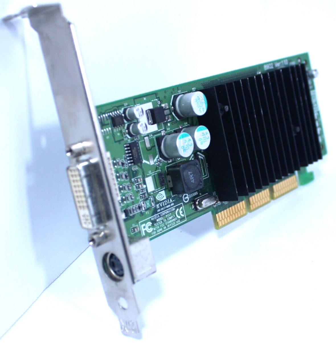 nVIDIA GEFORCE4 MX440 64MB DDR AGP 8X 64-bit VGA Video Card GPU 274.5 MHz