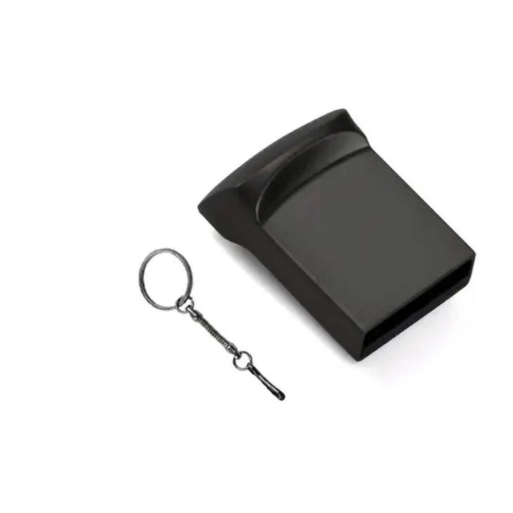Super Mini Metal USB Flash Drives 64GB Creative Business Gifts Memory Stick Blac