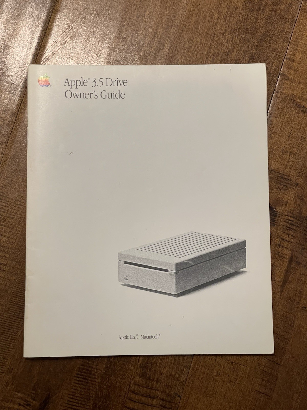 Vintage Macintosh Apple 3.5 Drive Owner's Guide Manual 030-0126-A