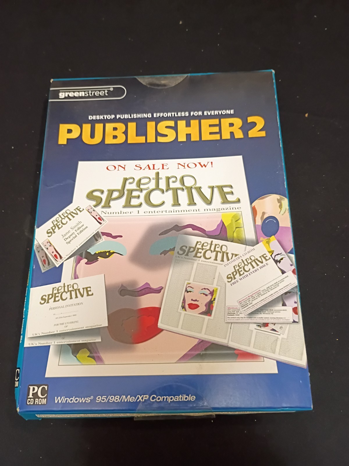 Greenstreet Publisher 2 PC CD-ROM  Windows Vintage Software