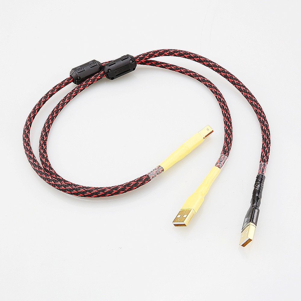 Signal Separate USB A To B Audio Cable DAC Amplifiers Independent Power Supply