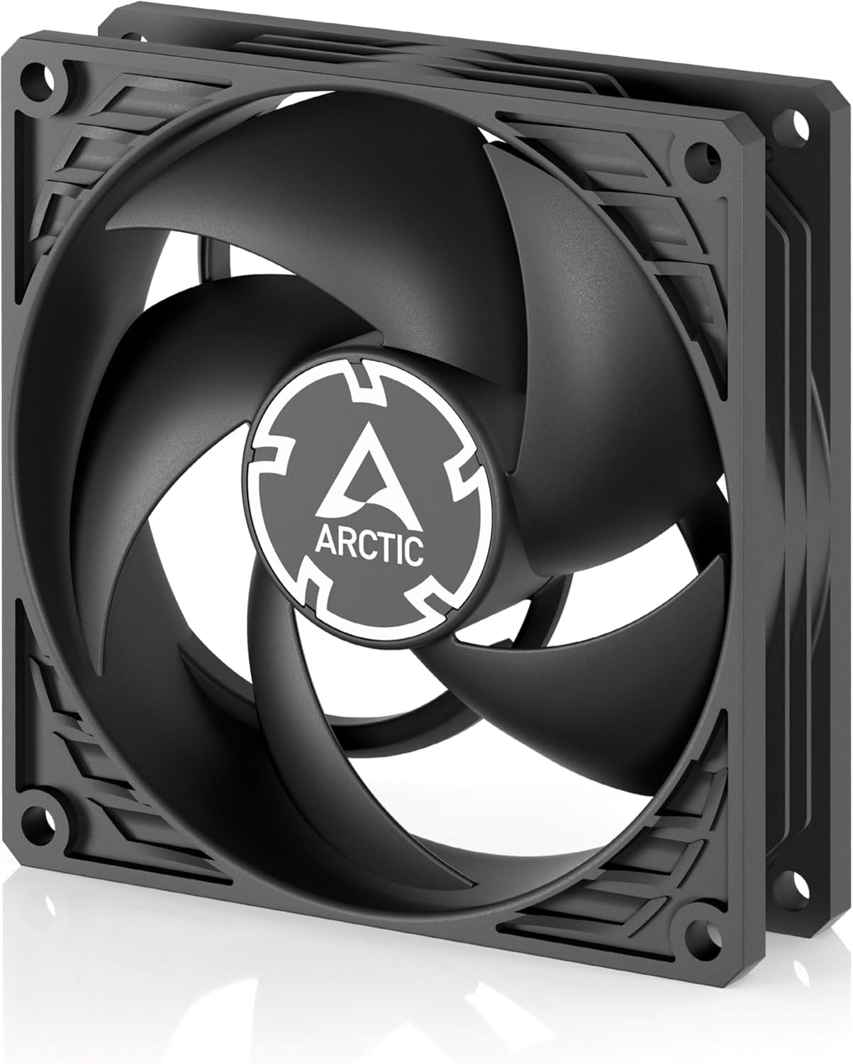 Arctic P9 PWM PST CO 92mm w/ Cable Splitter for Continuous Operation (Black)