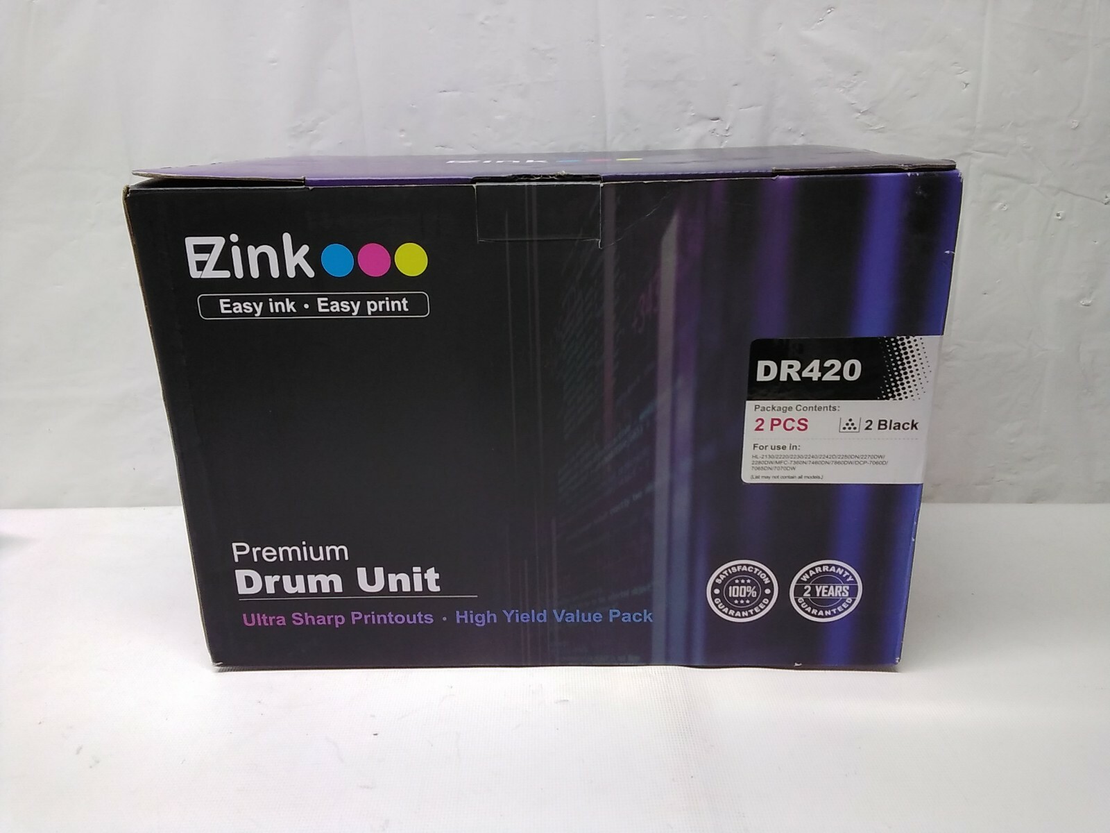 EZink DR420  Premium Drum Unit, 2 - Pack