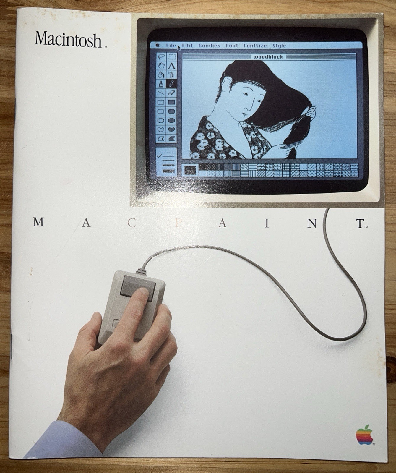 1983 MacPaint Original FIRST Print User Manual 1984 Macintosh 128K 512K M0001