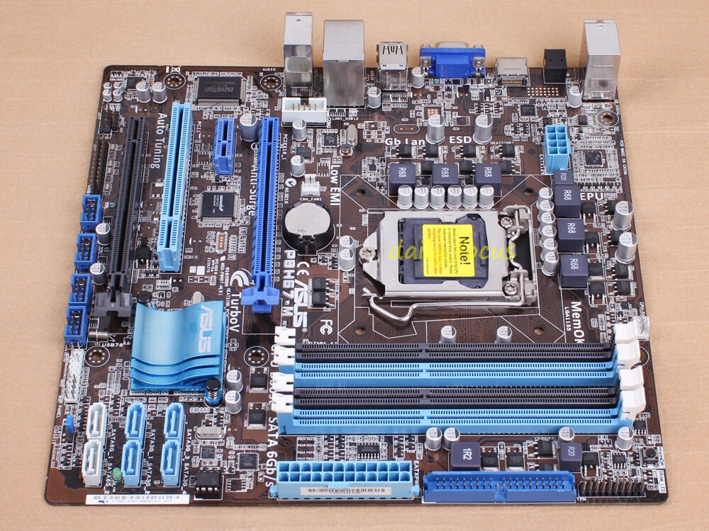 ASUS P8H67-M, LGA 1155, Intel Motherboard