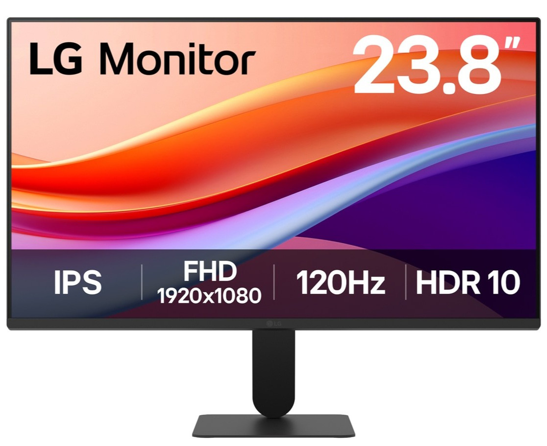 LG 24" 120Hz 1ms Gaming Monitor HDR10 sRGB 99% 1080p Slim Bezel