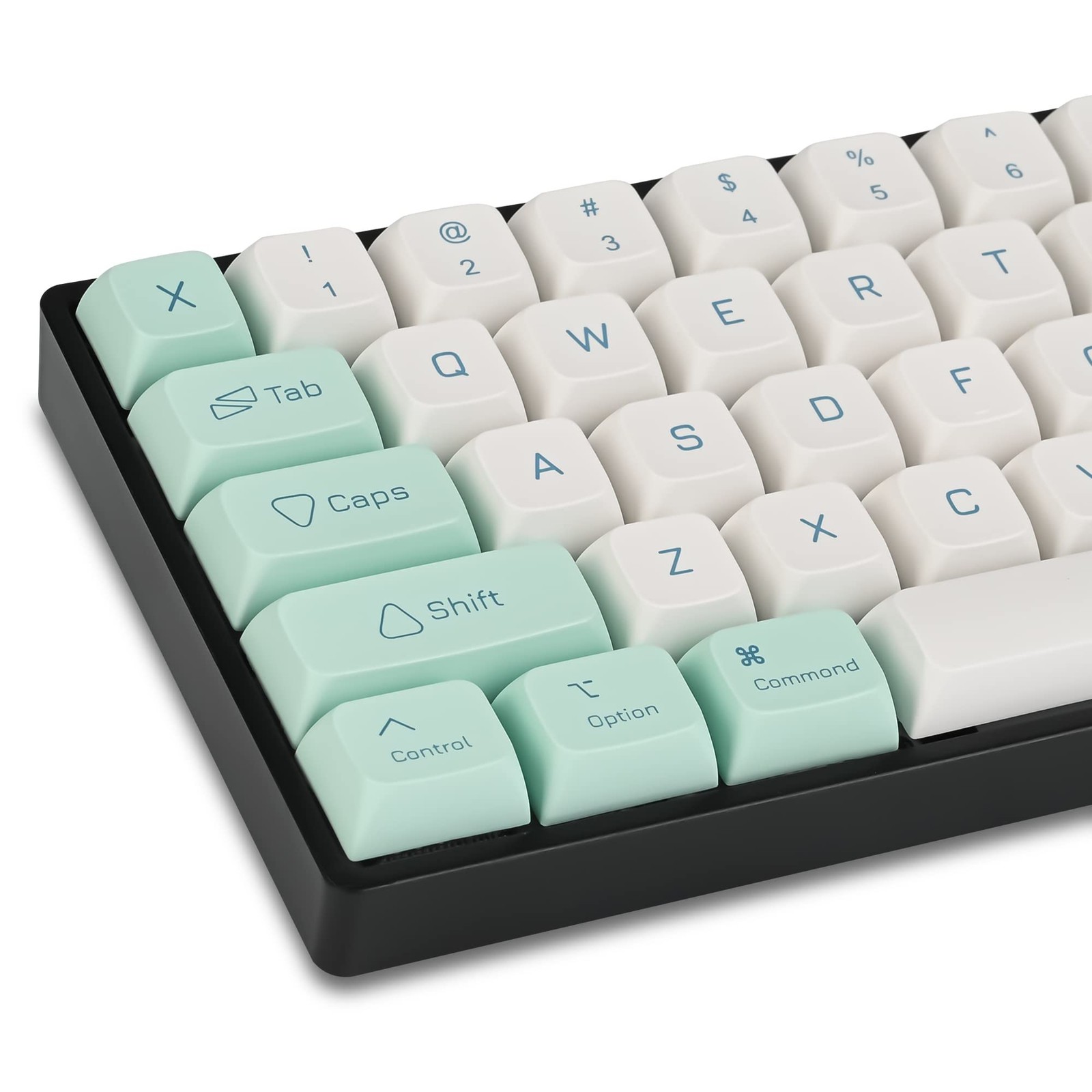 Retro Carbon Keycaps SA Profile 150 Key Custom Doubleshot ABS Set Split Space