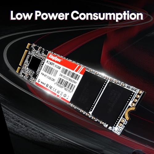 BLACK - KINGSPEC 1TB M.2 SATA 2280 SSD NOT FOR NVME SLOTS, UPGRADE FOR