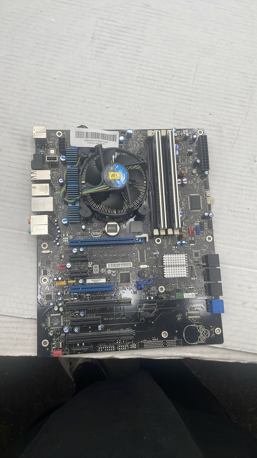 Intel DP55KG Desktop Motherboard Computer System Board w/ Heatsink Fan & RAM