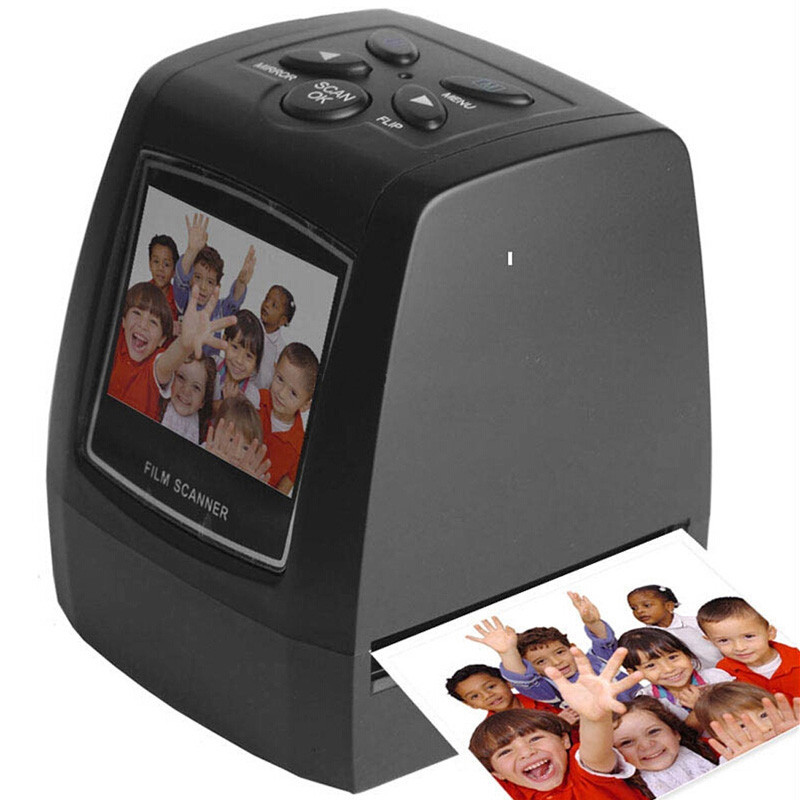 35mm Negative Slide Film Scanner Photo Digitizer Converter Old Photo to Digital