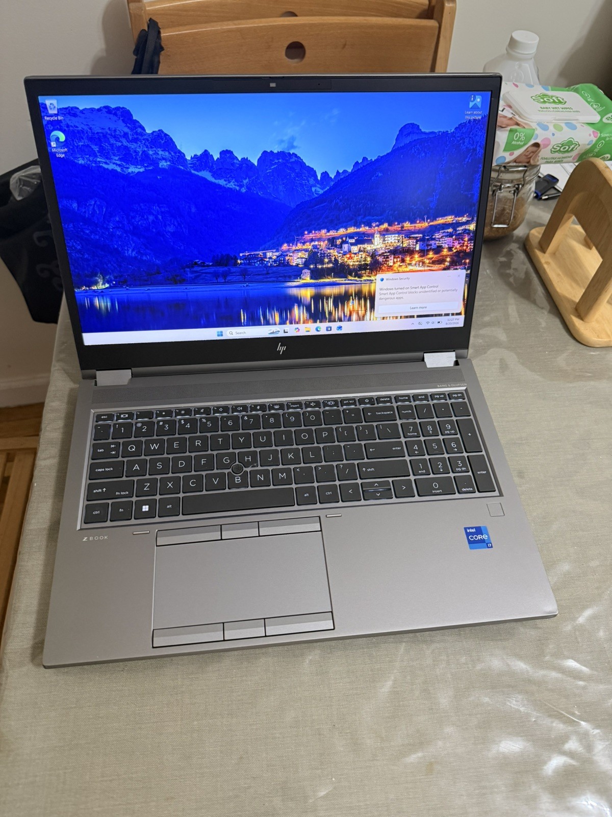 HP ZBook Fury G8 15.6" 4K i7-11800H 32GB 1TB NvMe NVIDIA T1200  LTE