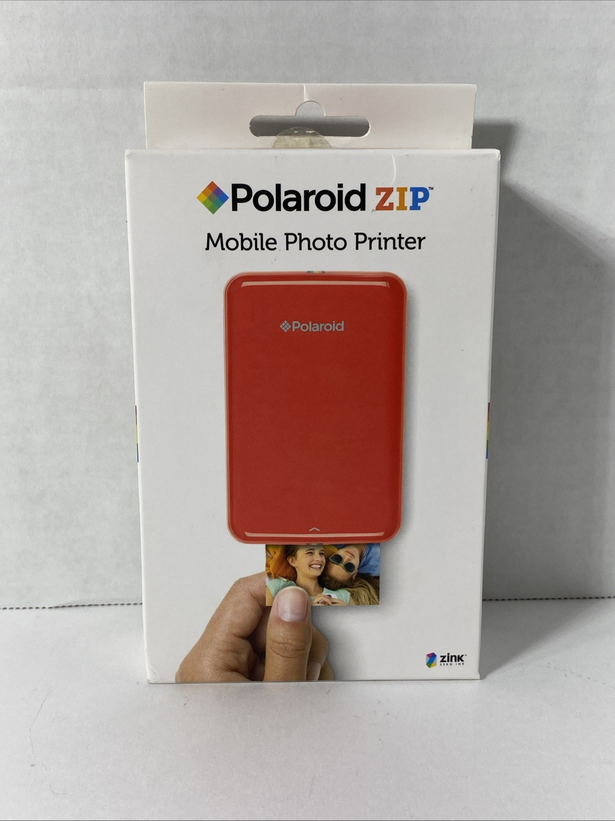 Polaroid ZIP Zink MOBILE PHOTO PRINTER IN RED NEW IN OPEN BOX