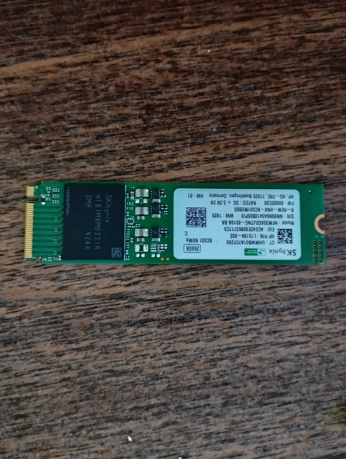 SK Hynix SC308 MLC 256GB Internal,M.2 (HFS256G39TND-N210A) Solid State Drive