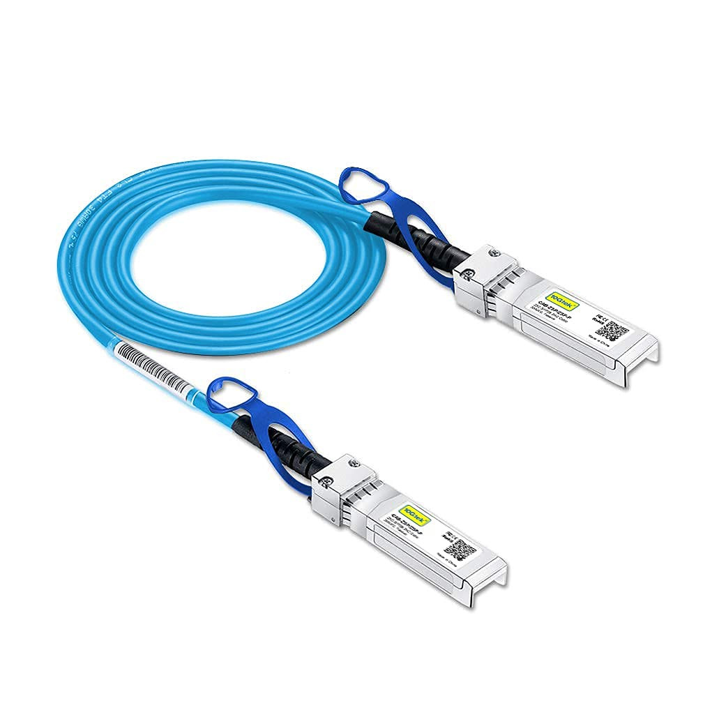 Blue 25GBASE-CR SFP28 to SFP28 Passive Direct Attach Copper Twinax Cable