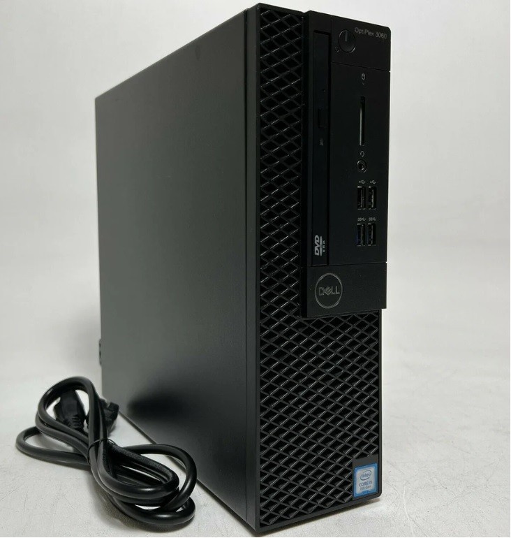 Dell Optiplex 3060 SFF Windows 11 PRO Computer i5-8500 8GB 256GB SSD DVDRW HDMI