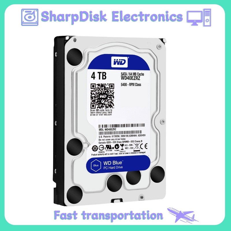 FIT FOR Western Digital My Passport X 3.9TB Internal 5400RPM 3.5" (WD40EZRZ) HDD