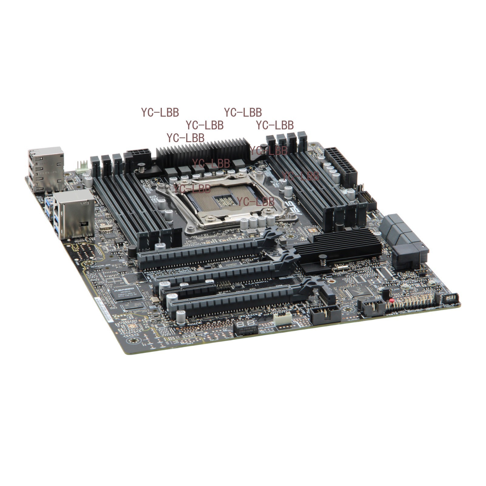 ASUS WS C422 DC Workstation Motherboard Xeon W LGA-2066 8x DDR4 M.2 PCIe ATX