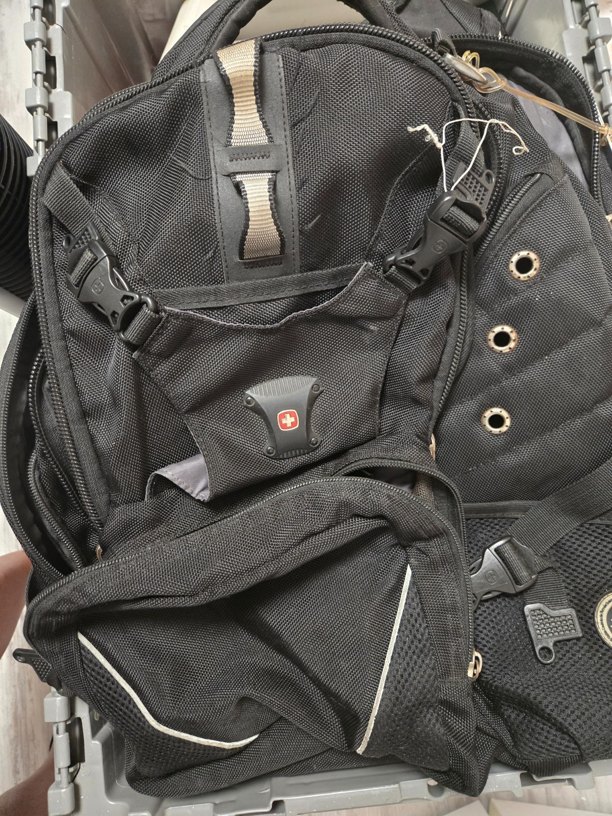 SWISSGEAR 19002215 1900 ScanSmart Laptop Backpack - Black