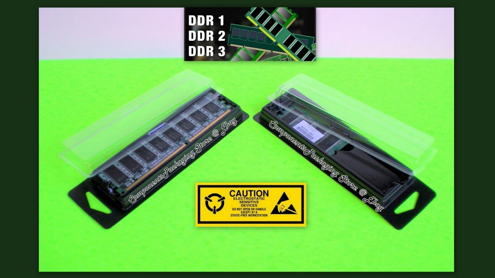  PC RAM Memory Blister Pack Plastic Case for DDR DIMM  Lot of 5 15 25 40 80 150