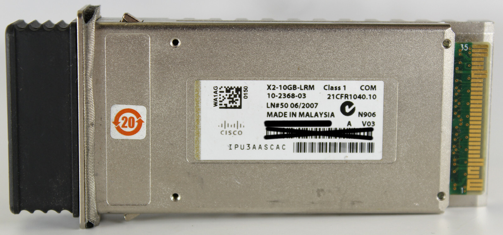 Cisco X2-10GB-LRM 10-2368-03 XFP Transceiver Module IPU3AASCAC