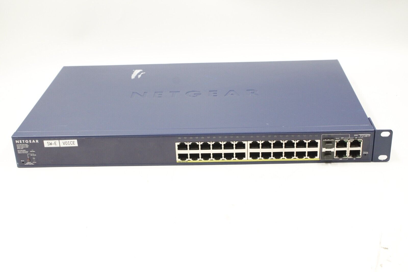 Netgear ProSafe FS728TP V2H1 24+4 24-port PoE 10/100 Smart Switch