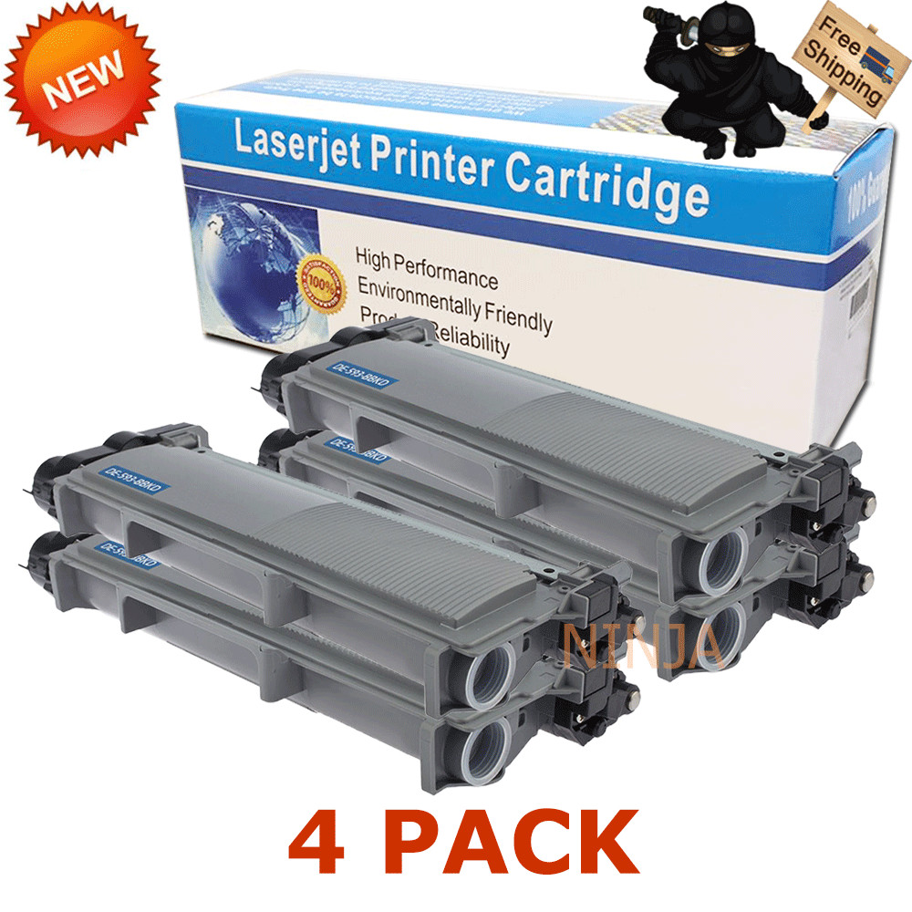 4 x Black Ink Toner Cartridge for Dell E310 E310DW E515 E515DN E514DW 593-BBKD