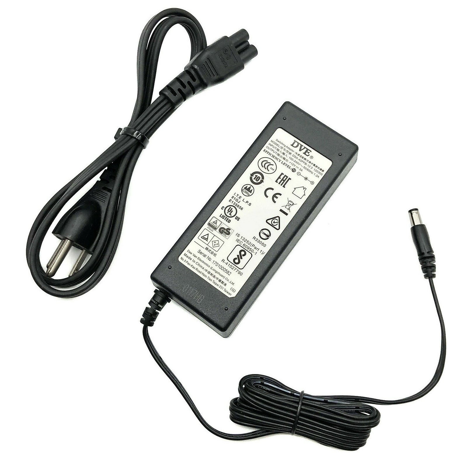 Genuine DVE AC Adapter For Sony D-VE7000S DVD Walkman Player Charger OEM