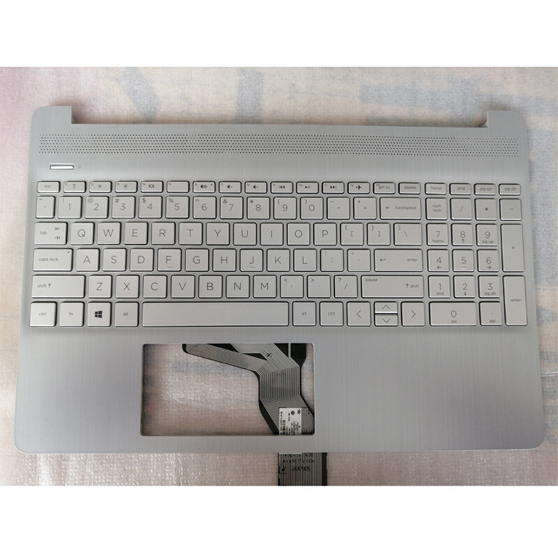 FOR HP 15S-ER 15S-FR TPN-Q222 C Case Shell with keyboard Silver L63578-001