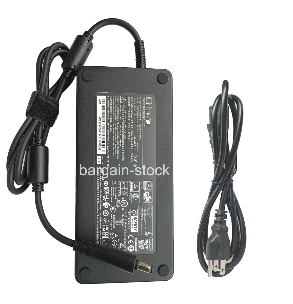 Chicony 330W AC Adapter For Acer Predator Helios 18 PH18-71-94F1 PH18-71 Charger